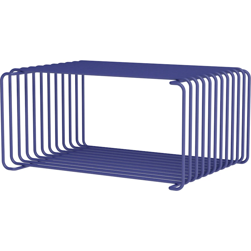 Panton Wire Half Height Shelf 25,7 cm, Monarch