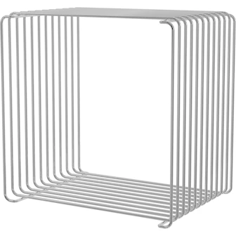 スチールラック・メタルラック Montana Panton Wire Shelf Double white Montana Panton Wire from Montana | RoyalDesign