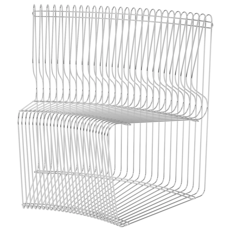 Pantonova Lounge Chair Convex, Chrome