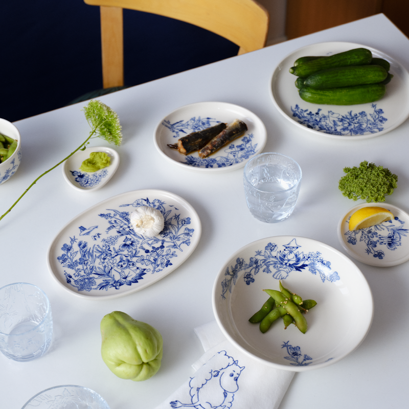 Moomin Haru Serving Plate, 17 cm from Moomin Arabia