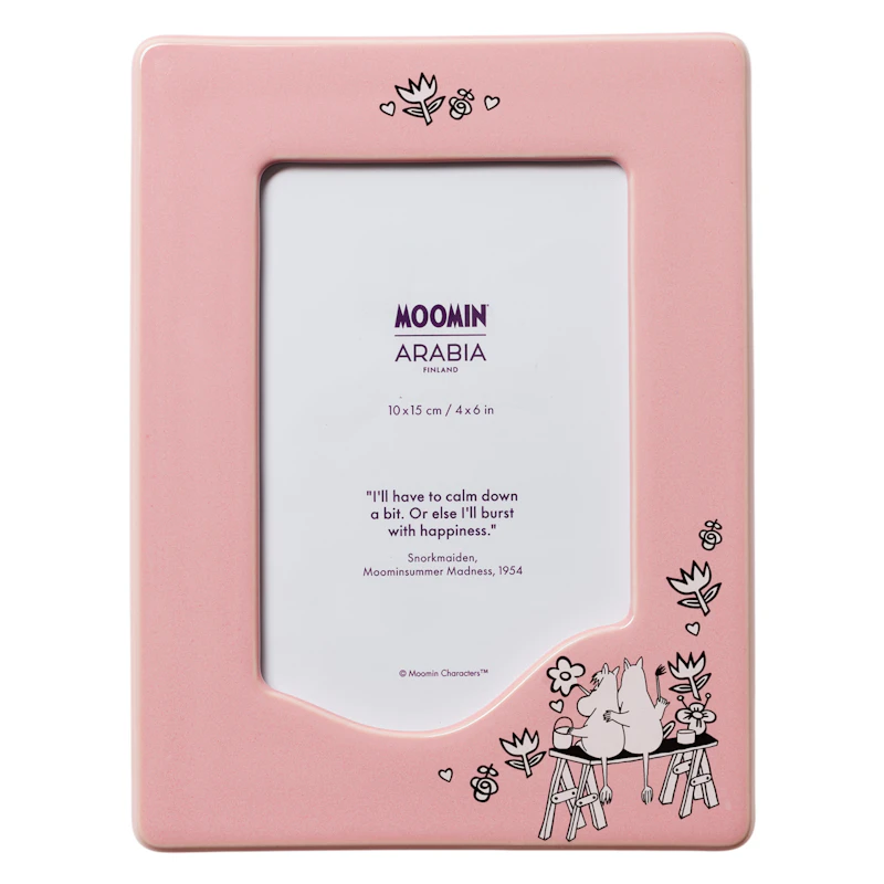 Moomin Photo Frame 10x15 cm Love 30 from Moomin Arabia | RoyalDesign