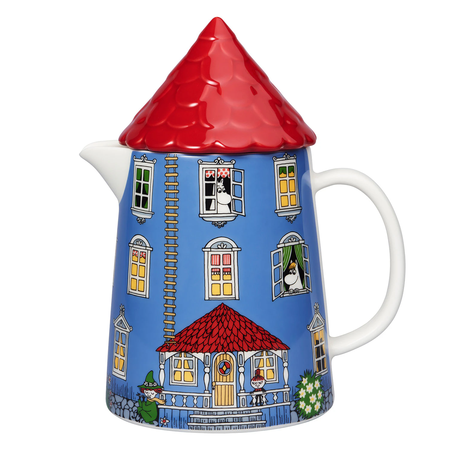 Moomin Pitcher 1L Moominhouse from Moomin Arabia | RoyalDesign