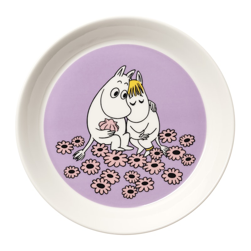 Moomin Plate 19 cm Sweethearts
