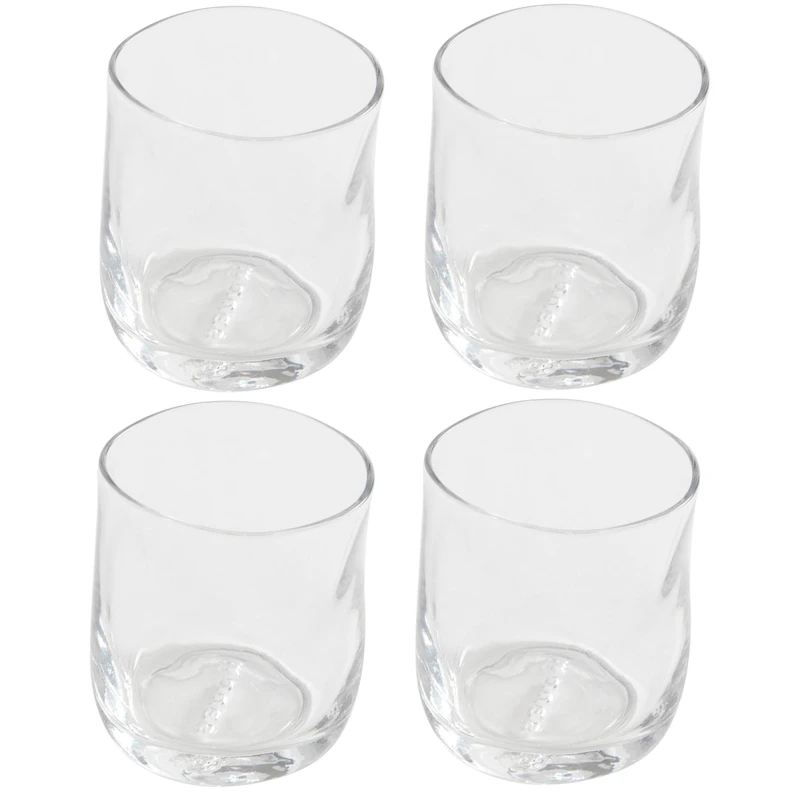 Furo Drinking Glass Clear 4-pack, H9 cm