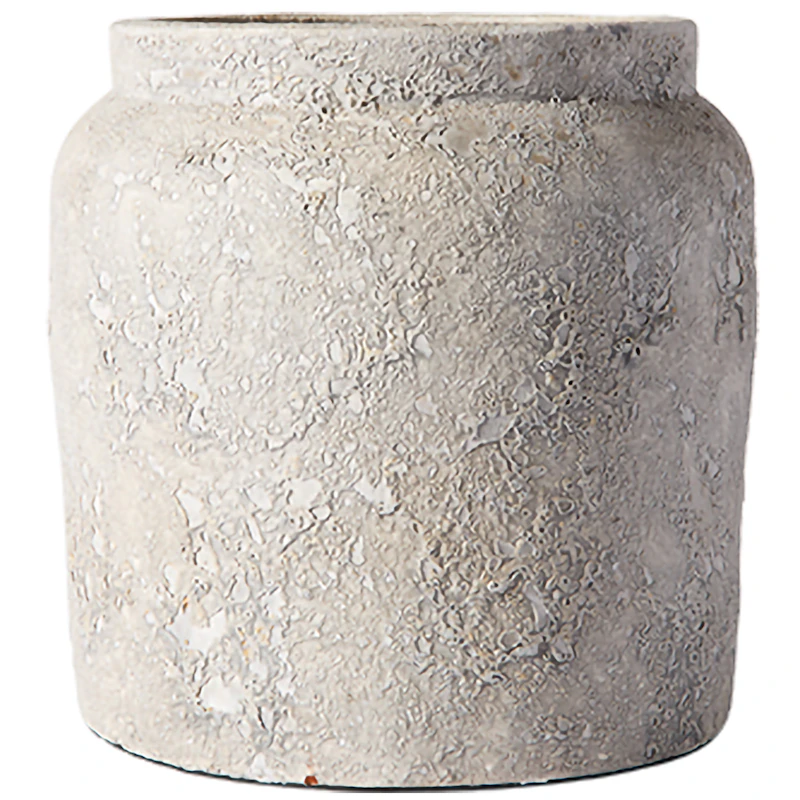 Luna Decorative Pot Light Grey, 28 cm