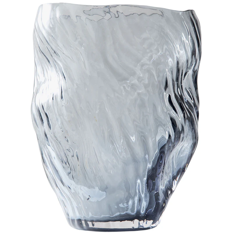 Mud Vase 25 cm, Smoked