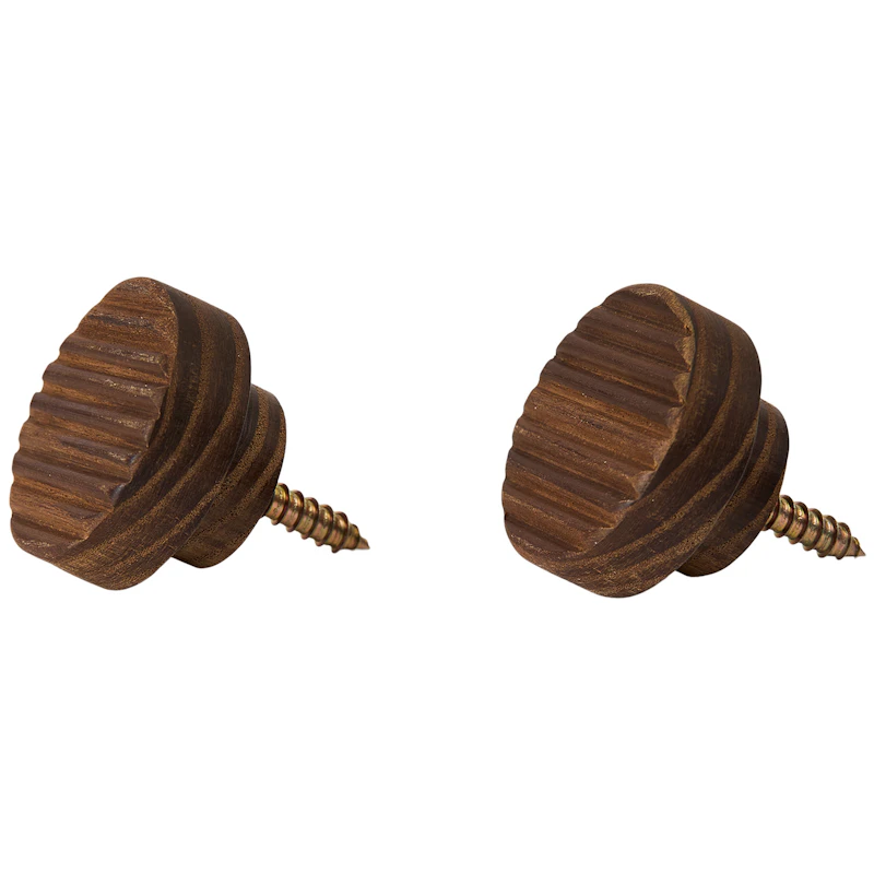 Yami Hooks 2-pack, Brown