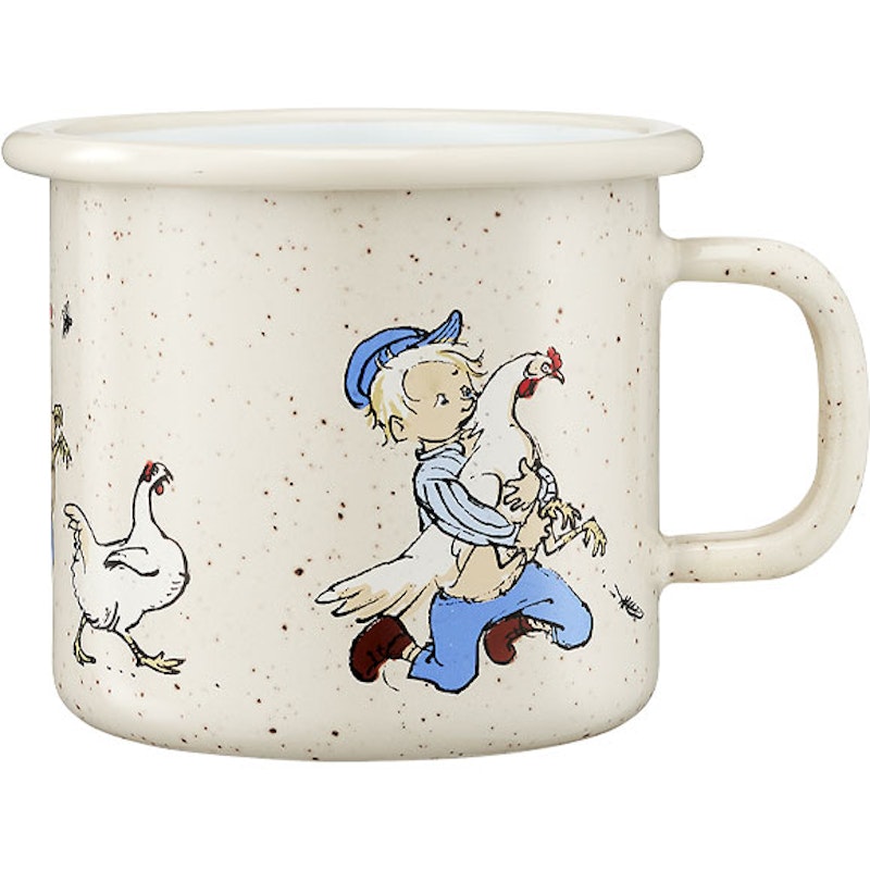 Emil Enamel Mug Cluck Cluck 25 cl