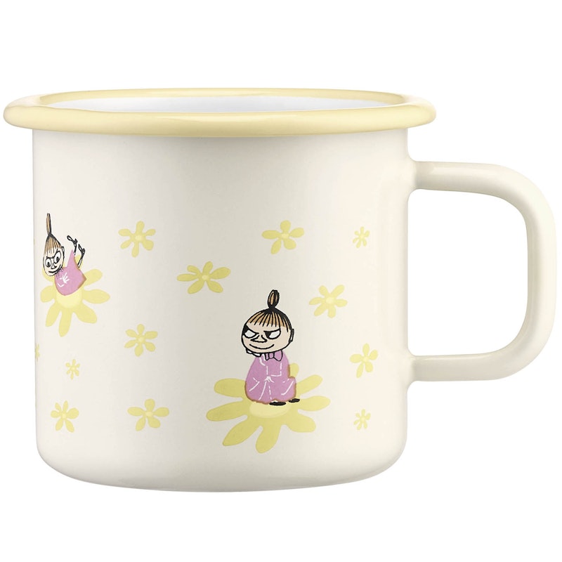 Moomin Flowers Enamel Mug 37 cl