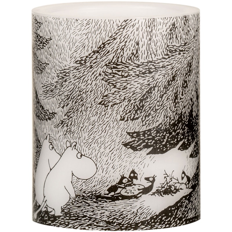 Moomin LED Candle 12,5 cm, Under The Trees
