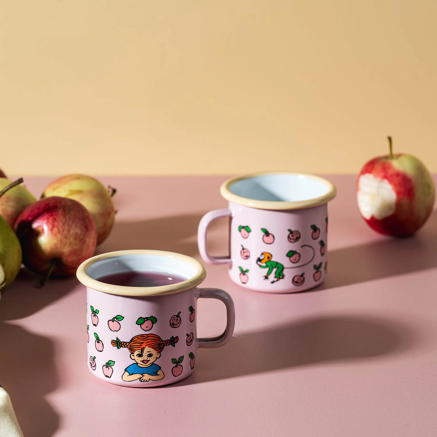 Pippi Enamel Mug - Purple Fruits - Thumbnail 5