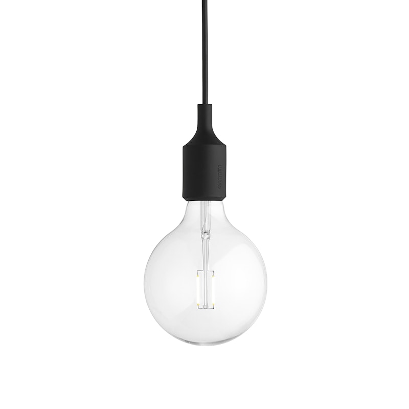 E27 Pendant, Black