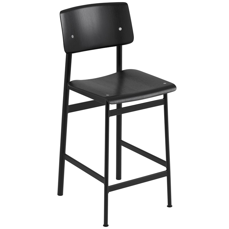 Loft Bar Stool Black, 65 cm