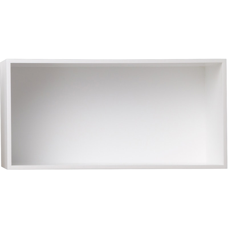 Mini Stacked Shelf L, White