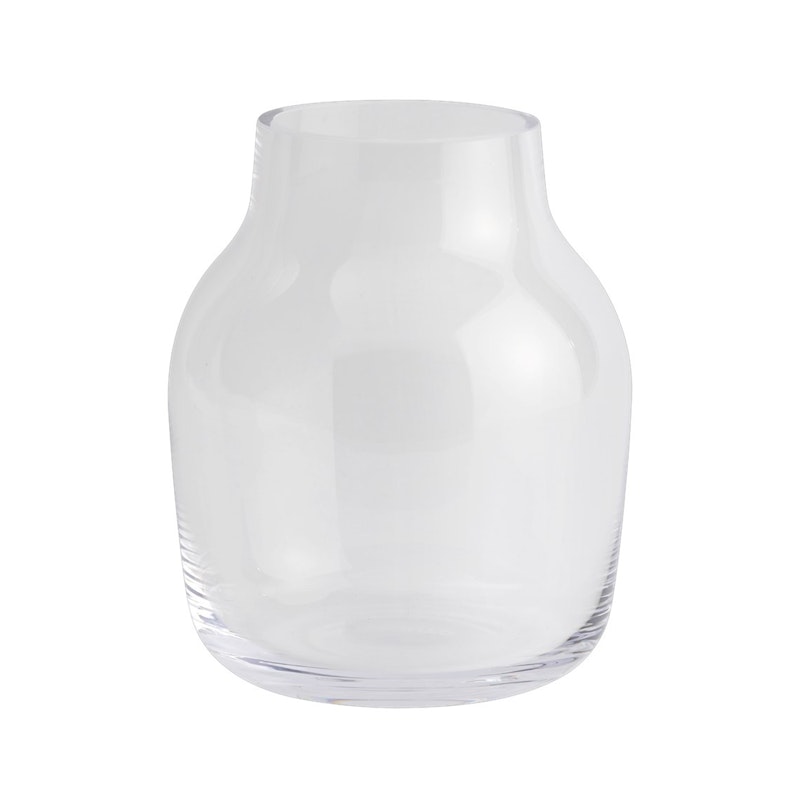 Silent Vase Ø11 cm, Clear