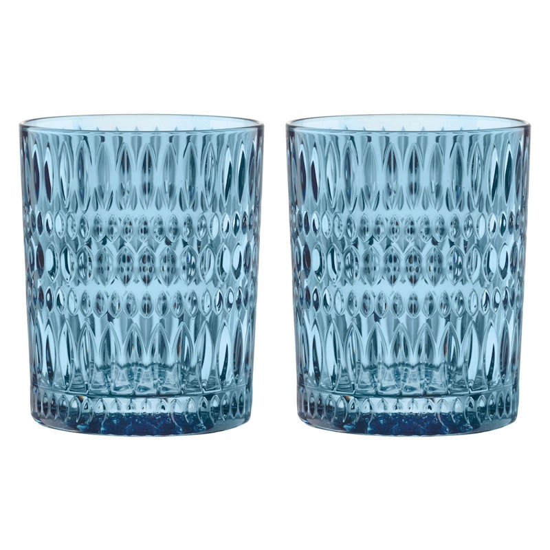 Ethno Tumbler 29 cl 2-pack, Vintage Blue