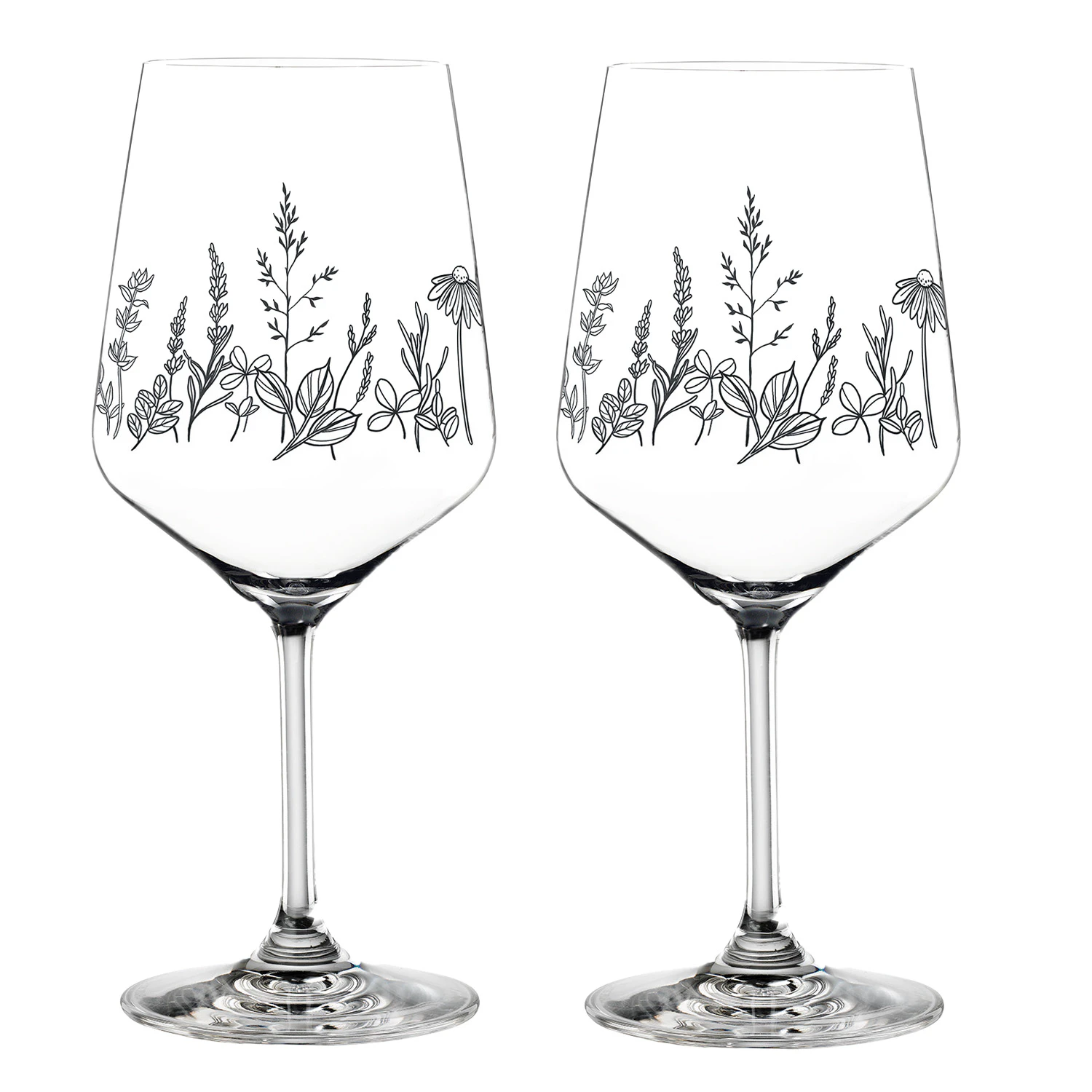 christmas tree wine glass Merry Christmas Tree Etched Wine Bottle  Mano's Wine
