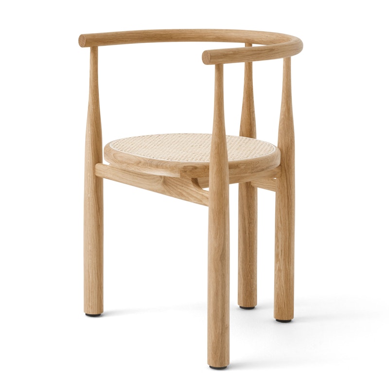 Bukowski Chair, Oak / Rattan