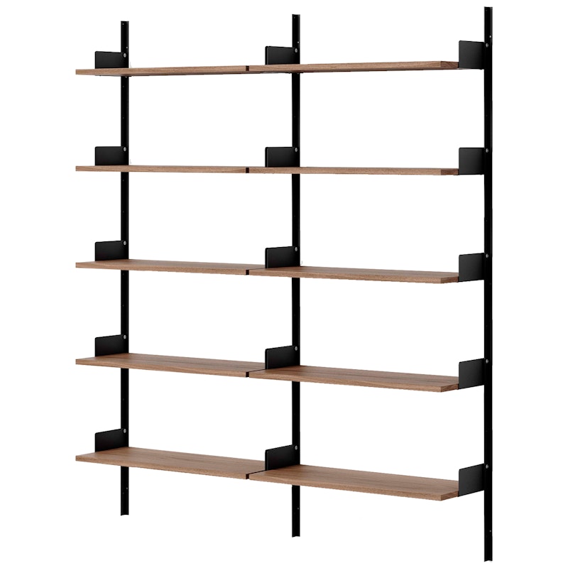 New Works Library Shelf 1900 mm, Walnut