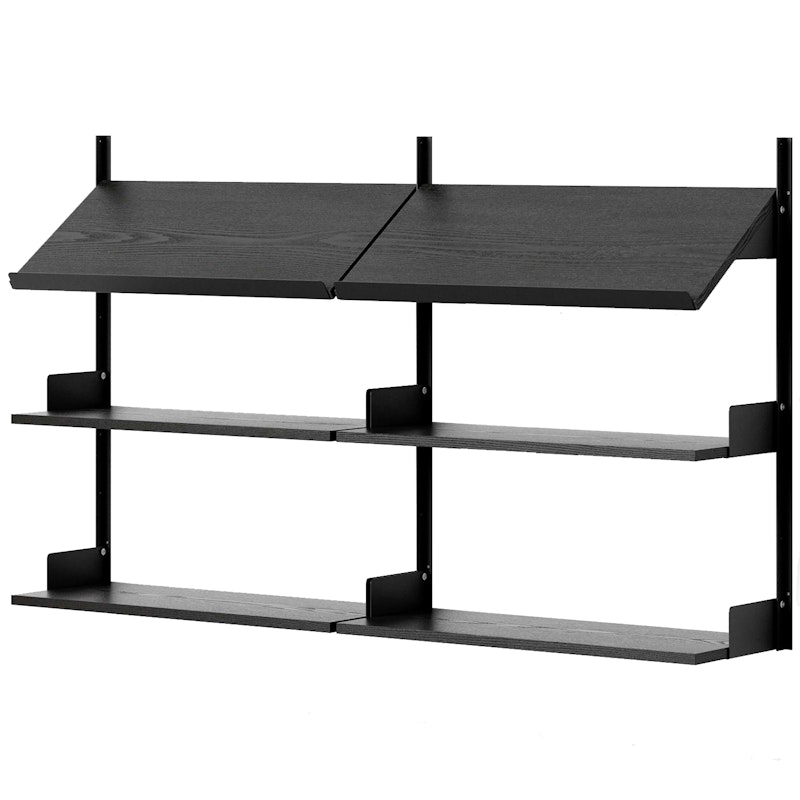 New Works Office Shelf 900 mm, Black