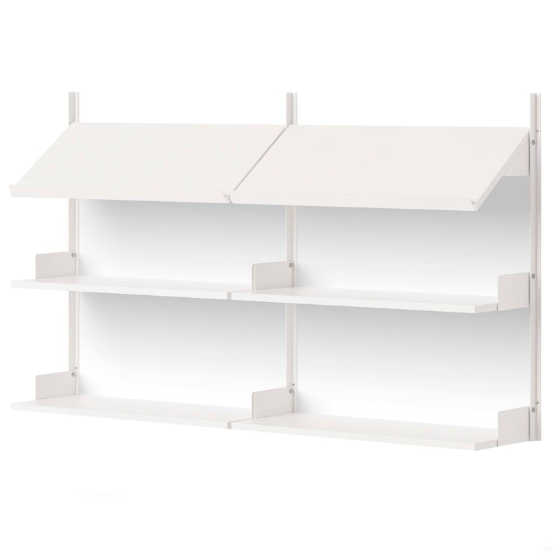 New Works Office Shelf 900 mm, White