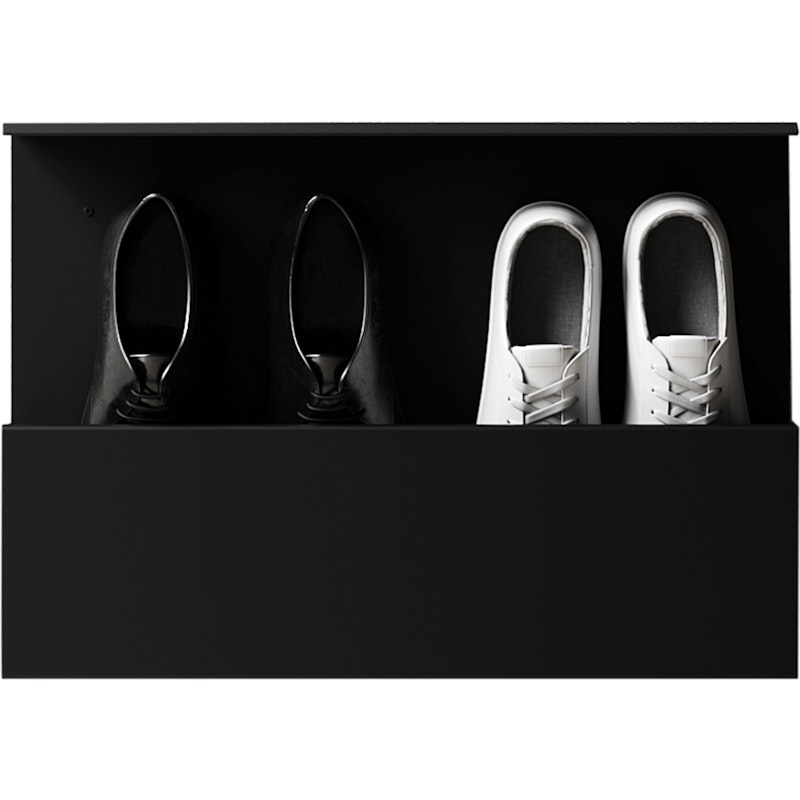 Shoe Rack 50 cm, Black