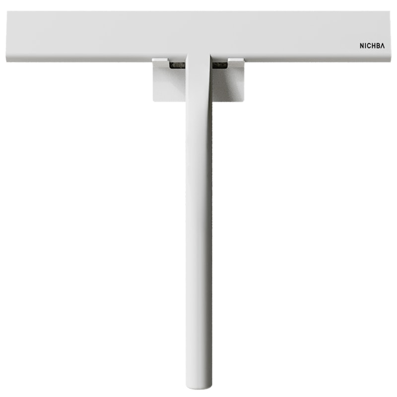 Shower Squeegee With Holder, White