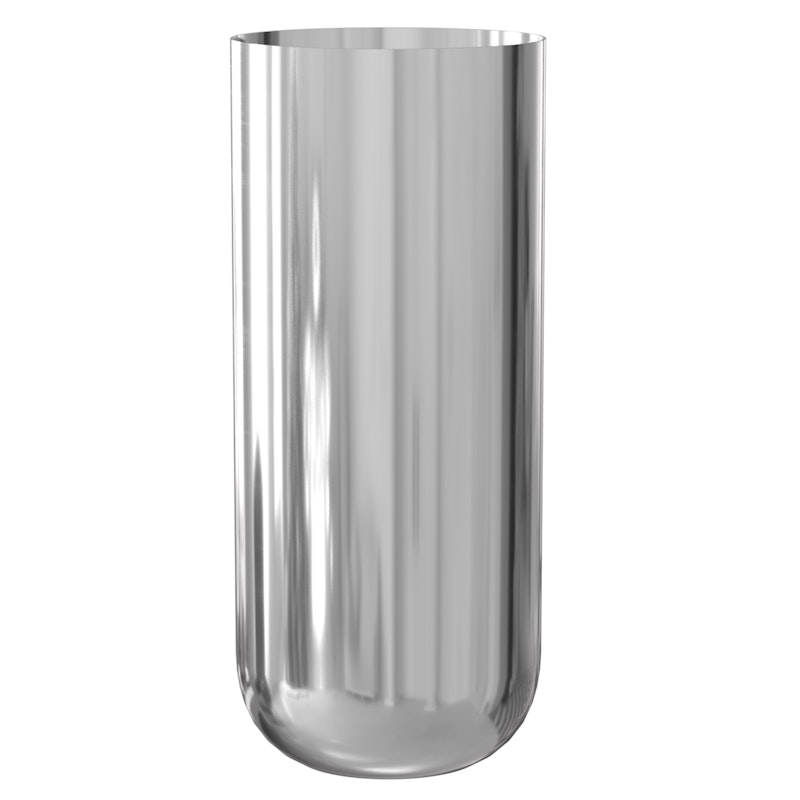 Vase Stainless Steel, 24 cm