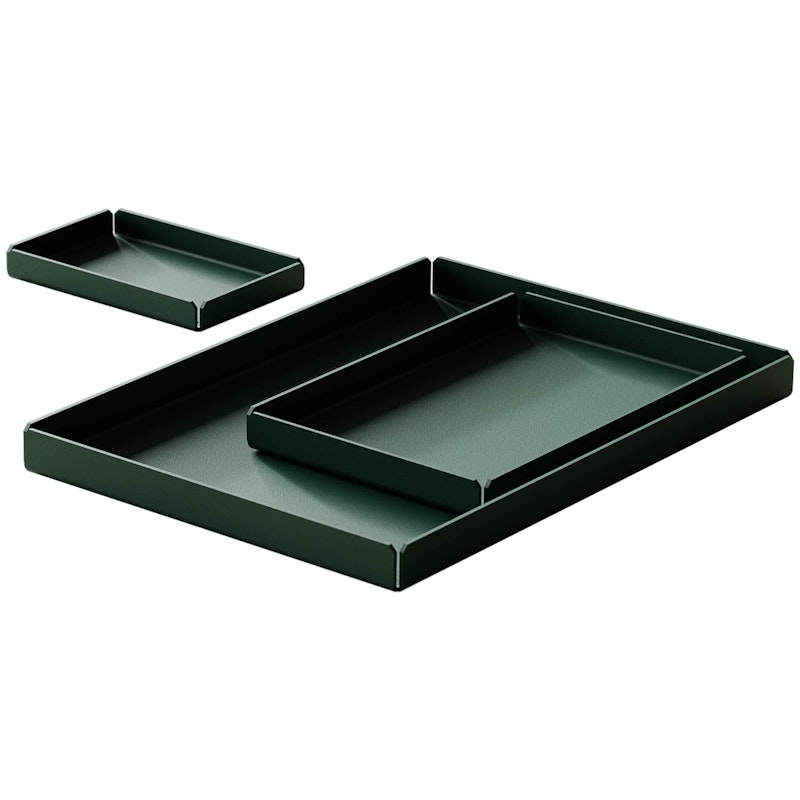 Tray 3-pack, Green