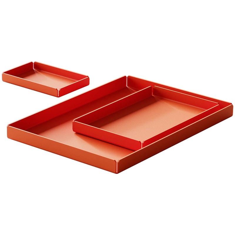 Tray 3-pack, Orange