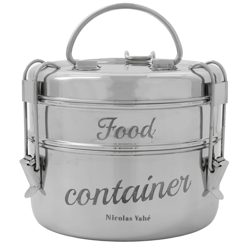 Lunch Box With Two Parts Ø18 cm