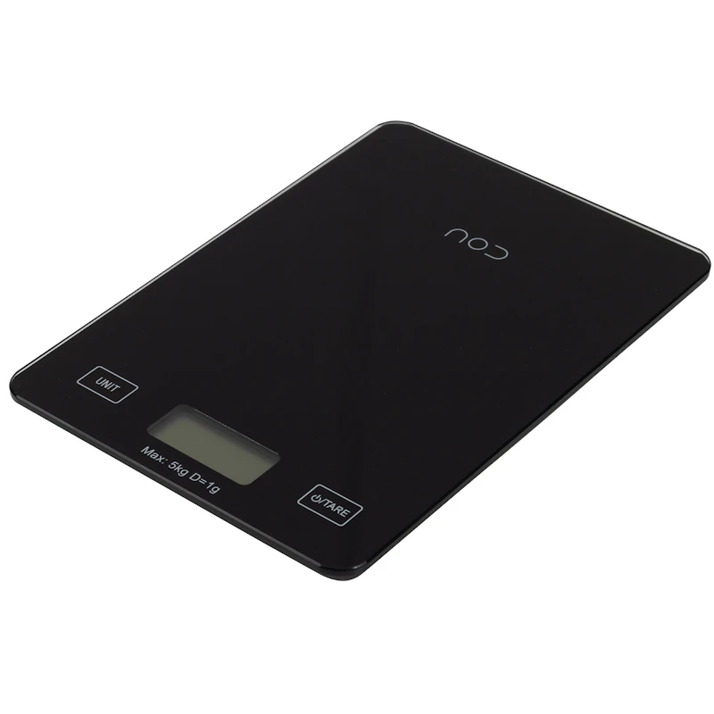 Kitchen Scale 15x21.5 cm, Black