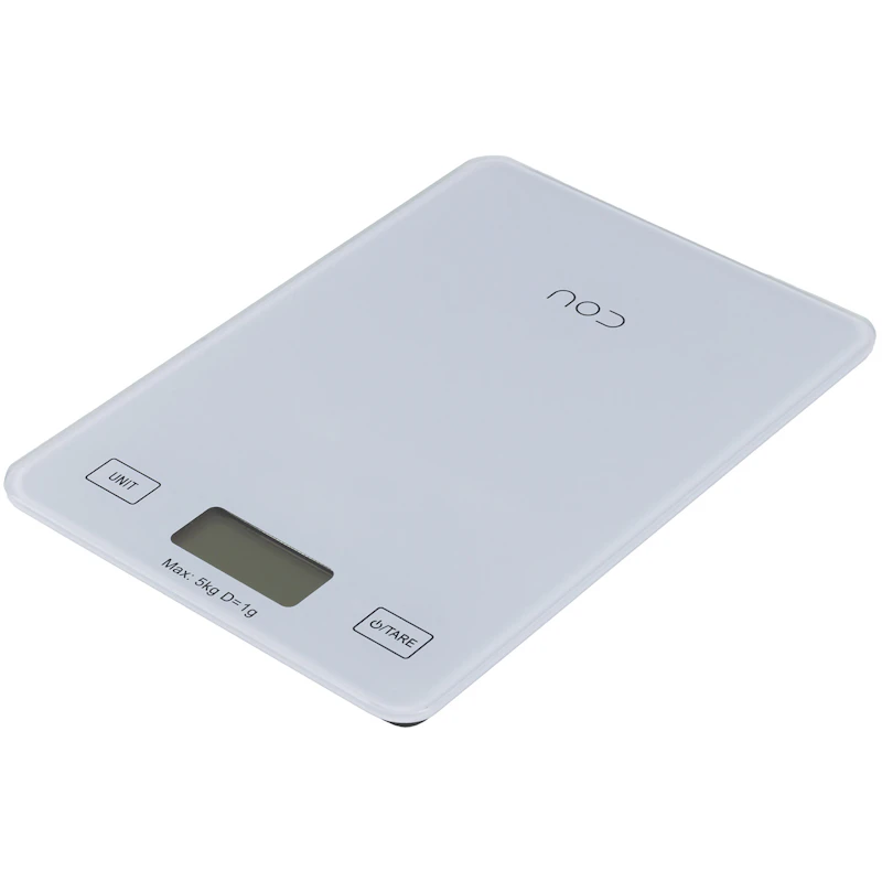 Kitchen Scale 15x21.5 cm, White