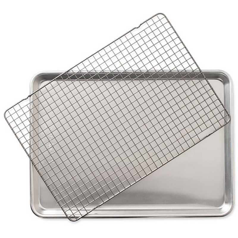 Baking Tray With Grid 45x32 cm