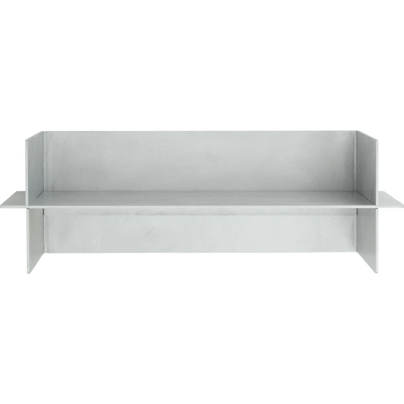 Alu Shelf Brushed Aluminium 60 cm