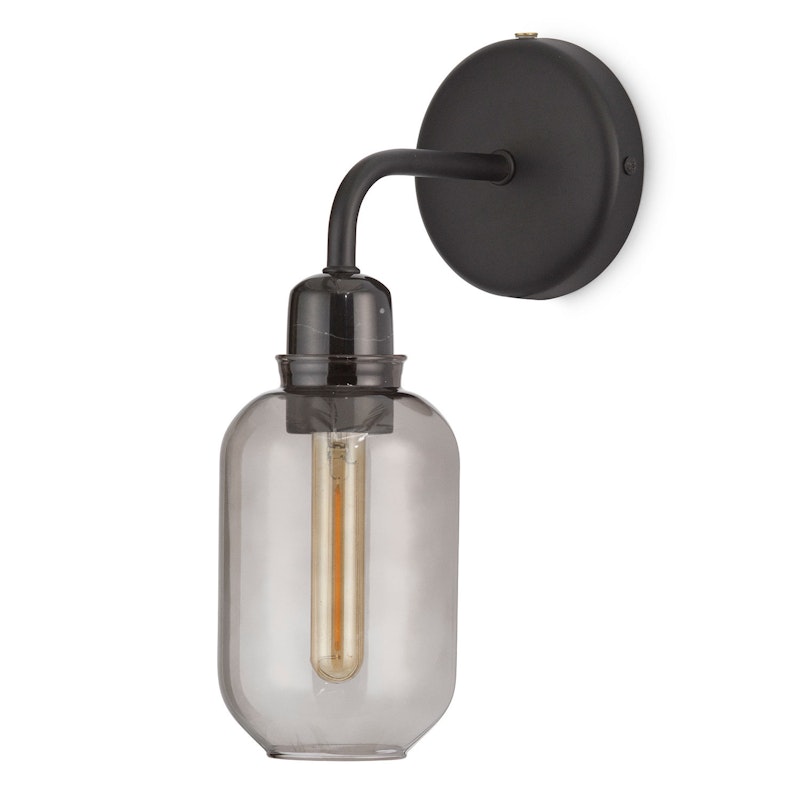 Amp Wall Lamp, Smoke / Black