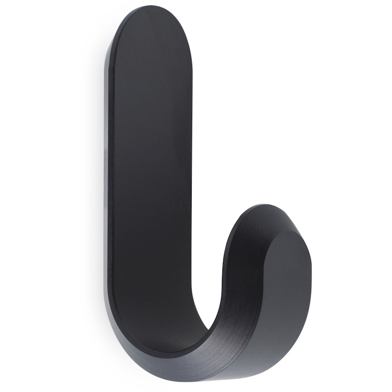 Curve Mini Hooks 2-pack, Matte Black