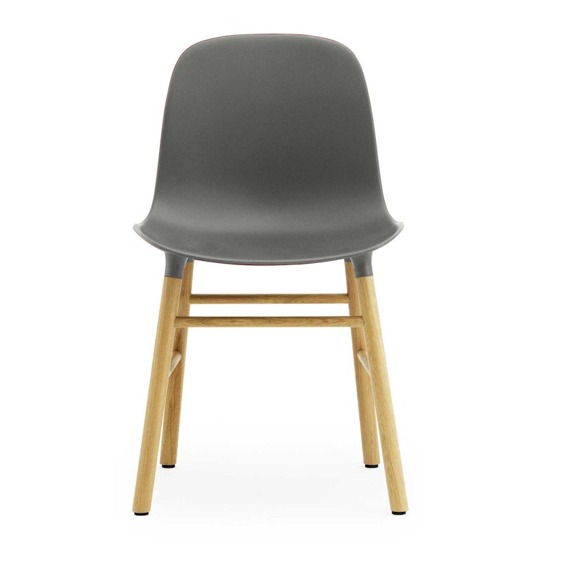 Form Chair Oak Frame, Grey