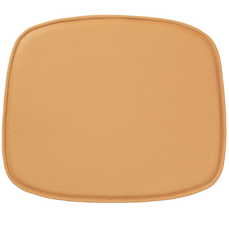 Form Seat Cushion Leather, Camel