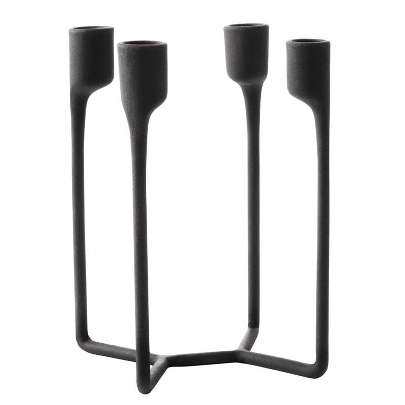 Heima Candle Holder Black