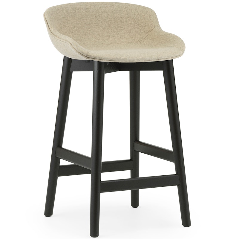 Hyg Bar Stool 65 cm, Sand / Black Oak