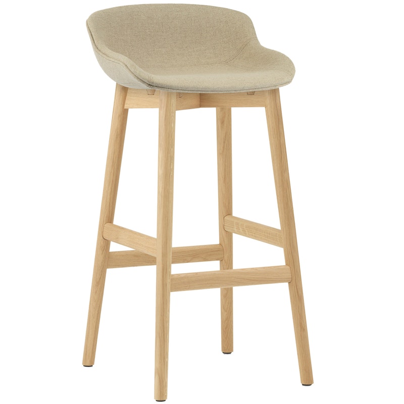 Hyg Bar Stool 75 cm, Sand / Oak