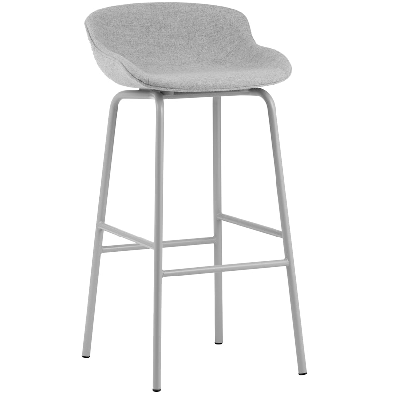 Hyg Bar Stool 75 cm, Grey / Grey