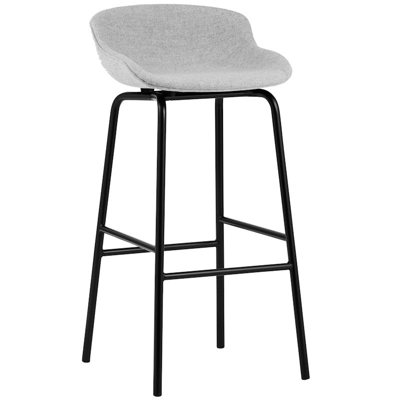 Hyg Bar Stool 75 cm, Grey / Black