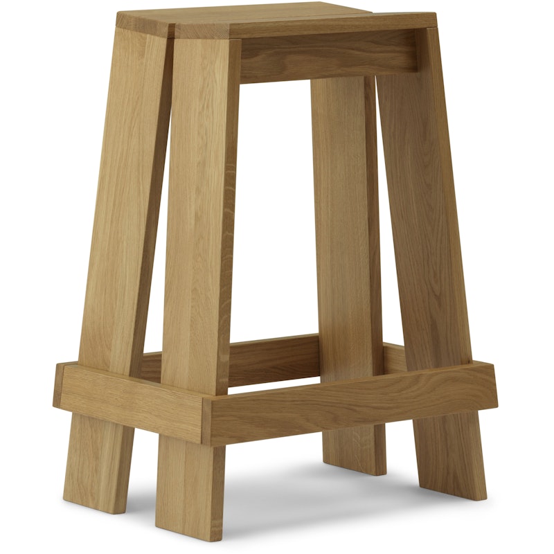 Let Bar Stool 65 cm, Oak