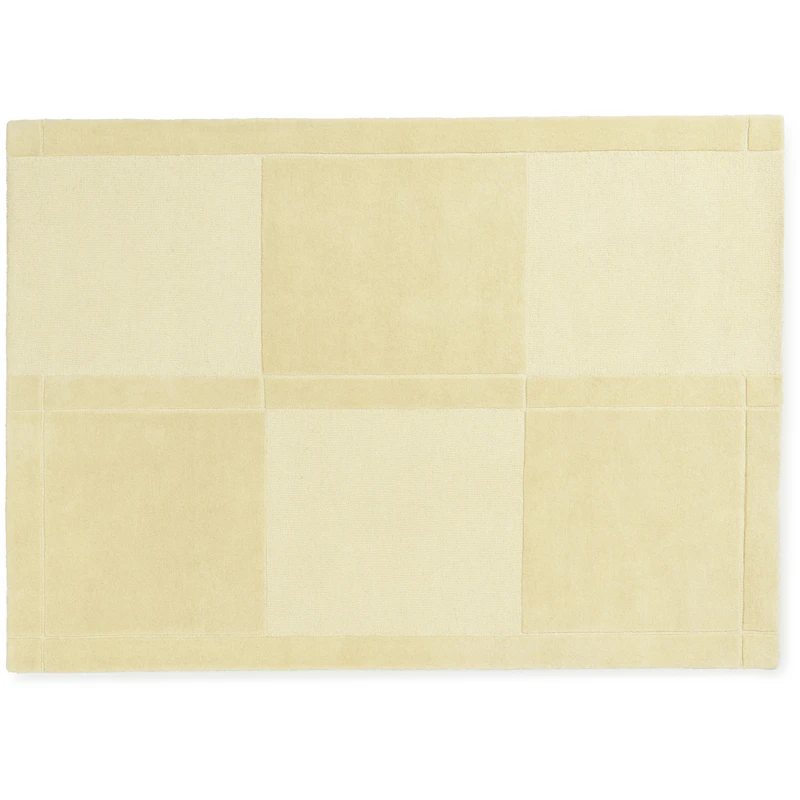 Level Rug 170x240 cm, Light Yellow
