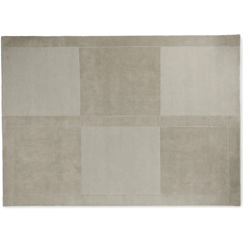 Level Rug 250x350 cm, Warm Grey