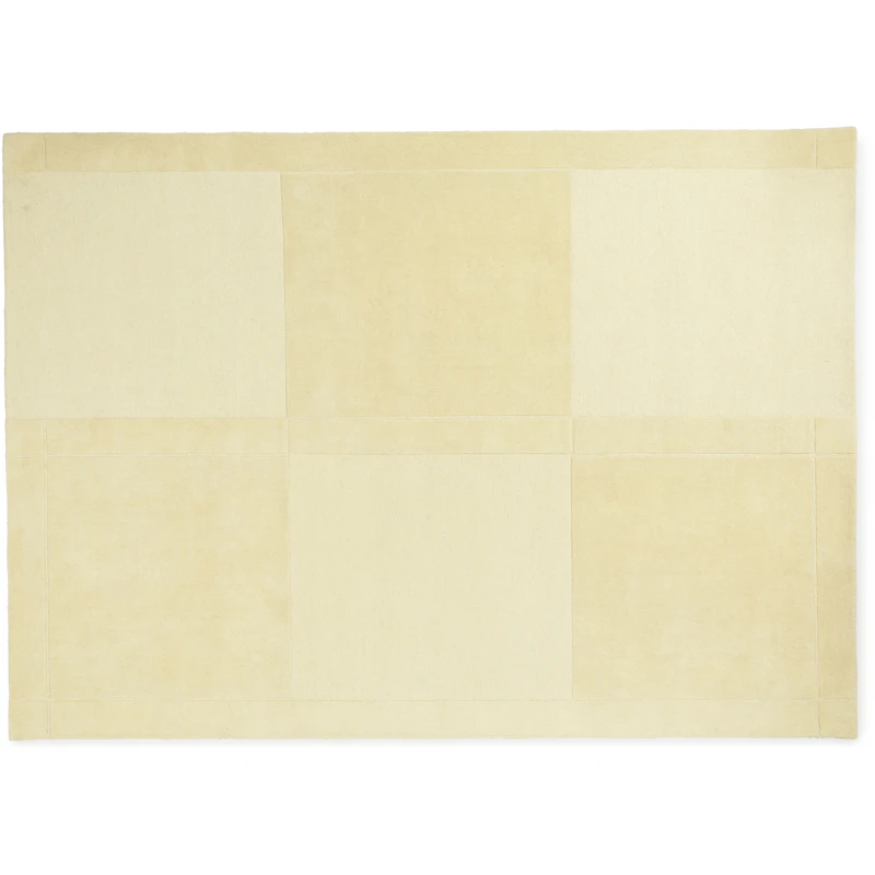 Level Rug 250x350 cm, Light Yellow