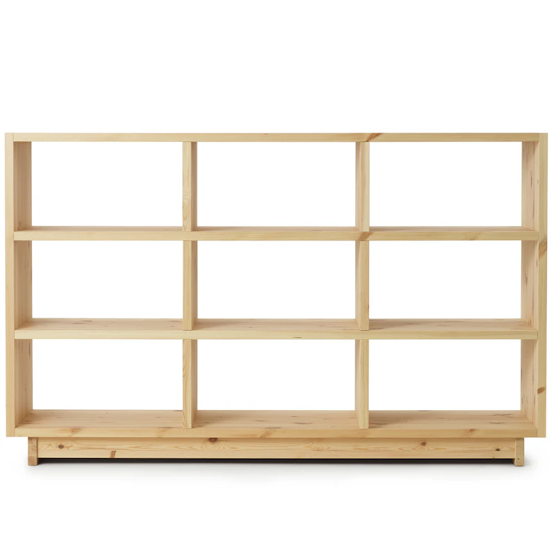 Fyr Bookcase Pinewood, High