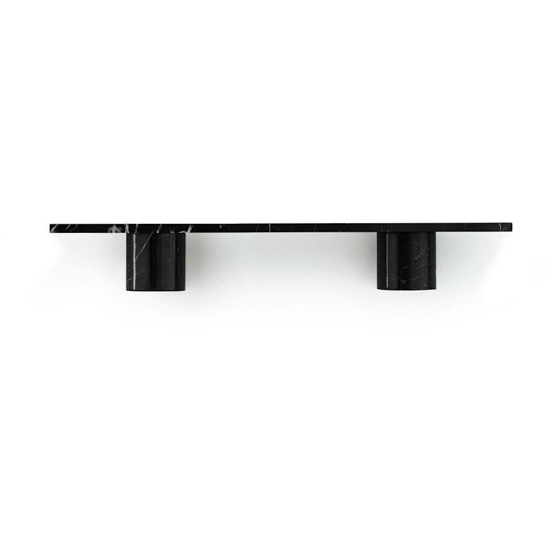 Sten Wall Shelf 80 cm, Black Marble